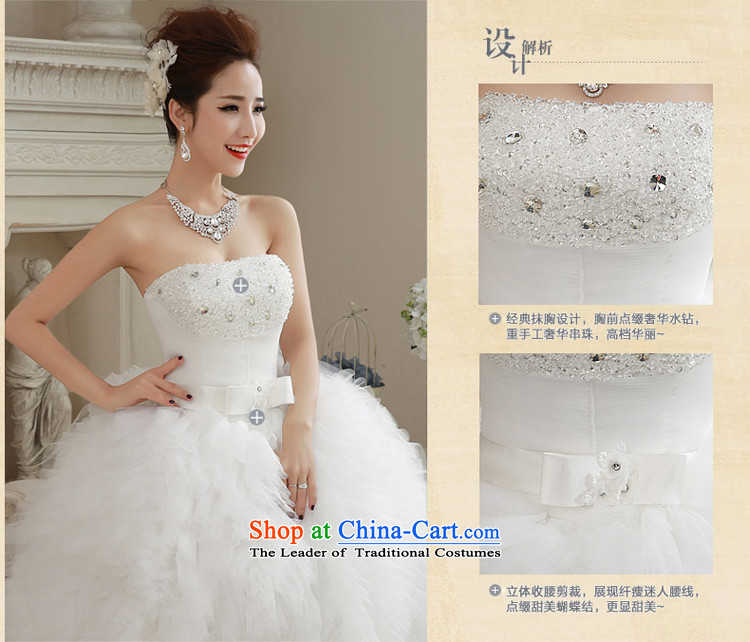  The spring of 2015, the bride honeymoon new wedding sexy wiping the chest after short tails wedding band wedding white picture, prices, S brand platters! The elections are supplied in the national character of distribution, so action, buy now enjoy more preferential! As soon as possible.