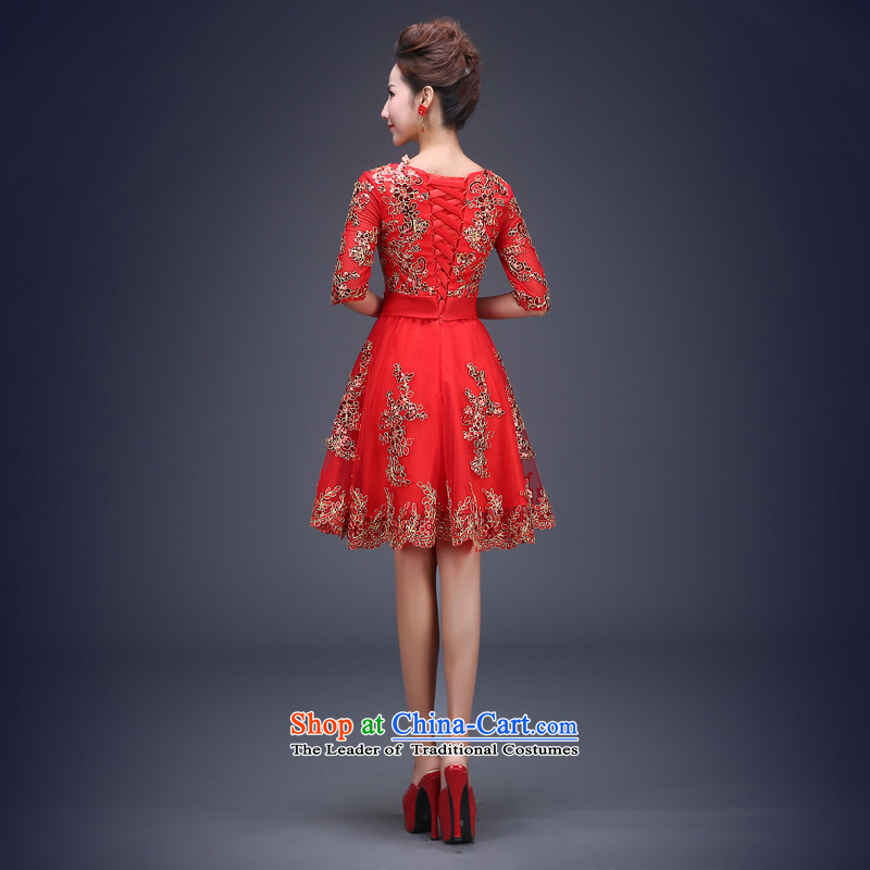However Service 2015 spring length of marriages of red small dress betrothal evening dresses winter wedding dresses long L, Love Returning package so Peng (AIRANPENG) , , , shopping on the Internet