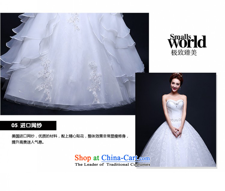 The new Word 2015 shoulder to align the Korean modern marriages wedding dresses custom straps large white winter XXXL need to do is not a replacement for a picture, prices, brand platters! The elections are supplied in the national character of distribution, so action, buy now enjoy more preferential! As soon as possible.
