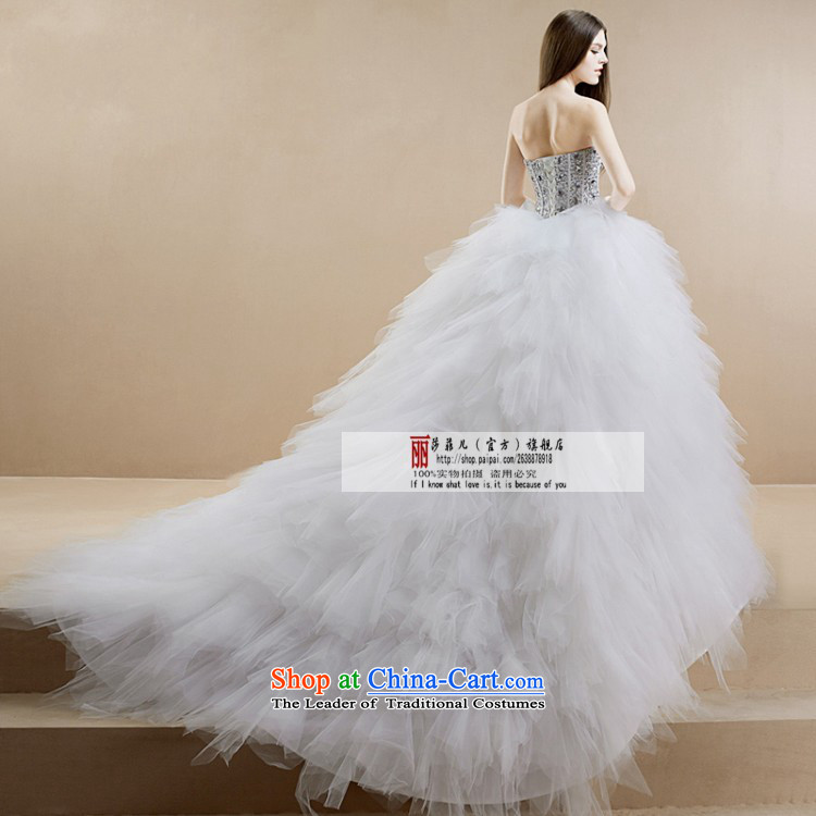 The new 2015 stylish diamond anointed chest feather long tail bride wedding dresses need not be made XXL returning picture, prices, brand platters! The elections are supplied in the national character of distribution, so action, buy now enjoy more preferential! As soon as possible.