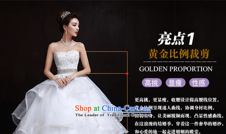 The dumping of the wedding dress wedding dresses in the summer and winter 2015 new Korean anointed chest to align Top Loin of graphics to pregnant women thin white XL Photo wedding, prices, brand platters! The elections are supplied in the national character of distribution, so action, buy now enjoy more preferential! As soon as possible.