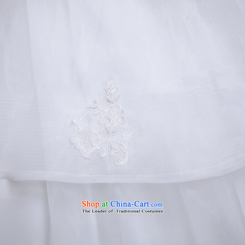 The dumping of the wedding dress wedding dresses in the summer and winter 2015 new Korean anointed chest to align Top Loin of graphics to pregnant women thin white wedding XL, dumping of wedding dress shopping on the Internet has been pressed.