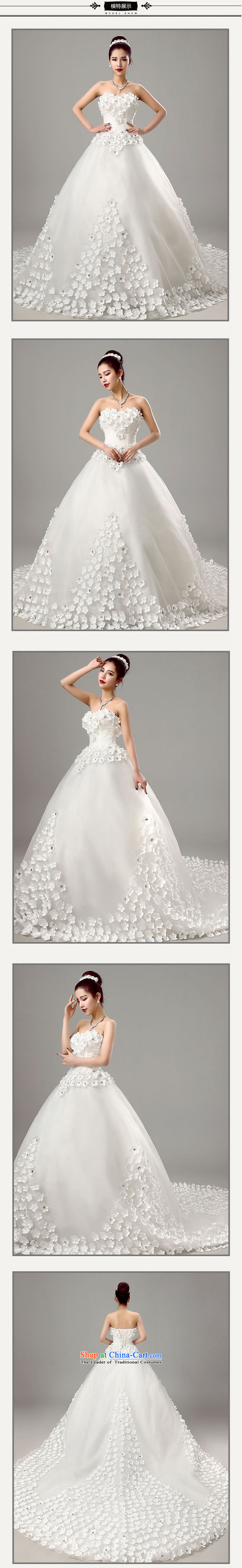 The new bride bo 2015 wedding dresses shoulders Korean brides tail Sau San Wedding Spring Summer White XXL picture, prices, brand platters! The elections are supplied in the national character of distribution, so action, buy now enjoy more preferential! As soon as possible.