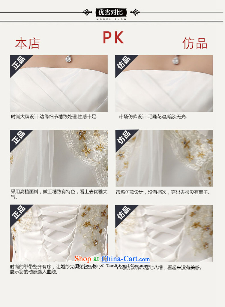 Baby bride wedding dresses 2015 new spring and summer stylish graphics thin bride anointed chest Korean Sau San wedding pictures, price white S platters, brand! The elections are supplied in the national character of distribution, so action, buy now enjoy more preferential! As soon as possible.