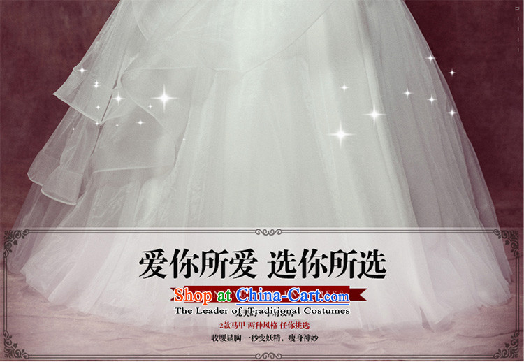 The new spring 2015 Luang stylish Korean word wedding shoulder wedding minimalist bride wedding dresses, a C 128 advanced custom image, prices, brand platters! The elections are supplied in the national character of distribution, so action, buy now enjoy more preferential! As soon as possible.