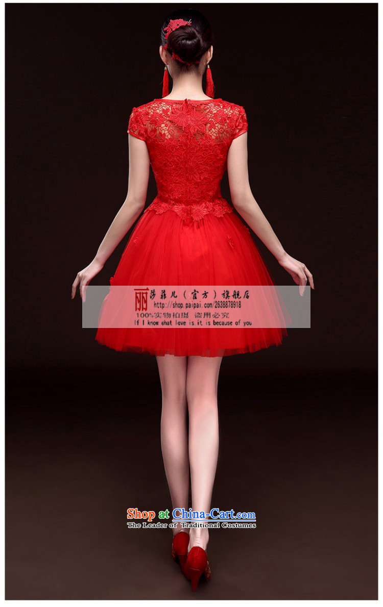 2015 new red long marriages wedding dresses evening dresses female bows services bridesmaid services winter evening dress short-sleeved long L package returning picture, prices, brand platters! The elections are supplied in the national character of distribution, so action, buy now enjoy more preferential! As soon as possible.