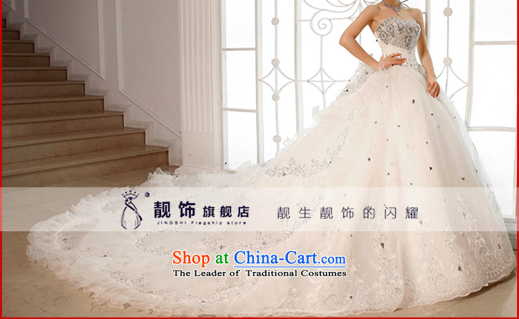 The new international friendship 2015 wedding dresses and chest Korean Deluxe Big tail wedding high water drilling tail wedding large white tail S picture, prices, brand platters! The elections are supplied in the national character of distribution, so action, buy now enjoy more preferential! As soon as possible.