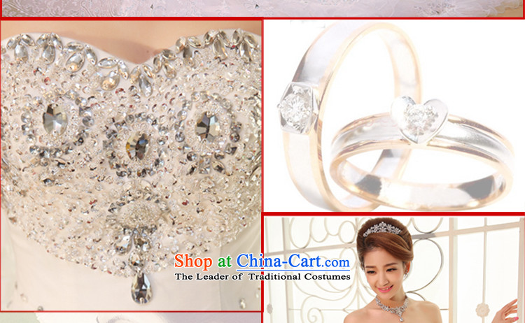 The new international friendship 2015 wedding dresses and chest Korean Deluxe Big tail wedding high water drilling tail wedding large white tail S picture, prices, brand platters! The elections are supplied in the national character of distribution, so action, buy now enjoy more preferential! As soon as possible.
