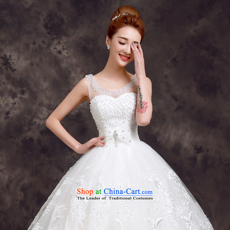 The new summer and fall of 2015 assemble to Korean Modern graphics large thin marriages wedding dresses female white 2XL, honor services-leung , , , shopping on the Internet