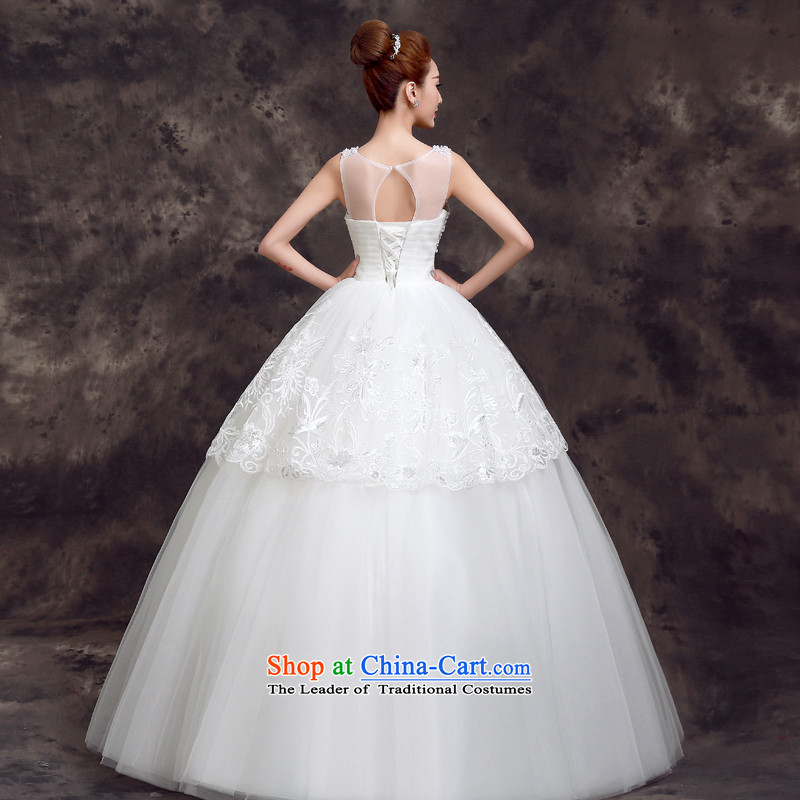 The new summer and fall of 2015 assemble to Korean Modern graphics large thin marriages wedding dresses female white 2XL, honor services-leung , , , shopping on the Internet