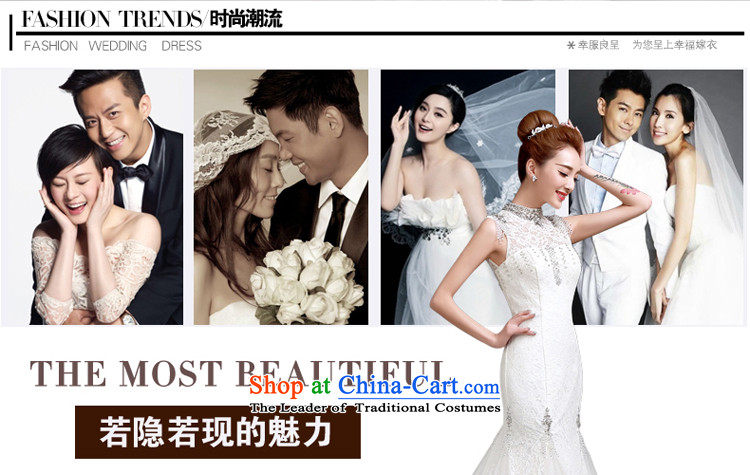 The privilege of serving the new 2015-Leung Chiu-Korean brides stylish wedding dress lace crowsfoot small tail Sau San Wedding White M pictures, prices, brand platters! The elections are supplied in the national character of distribution, so action, buy now enjoy more preferential! As soon as possible.