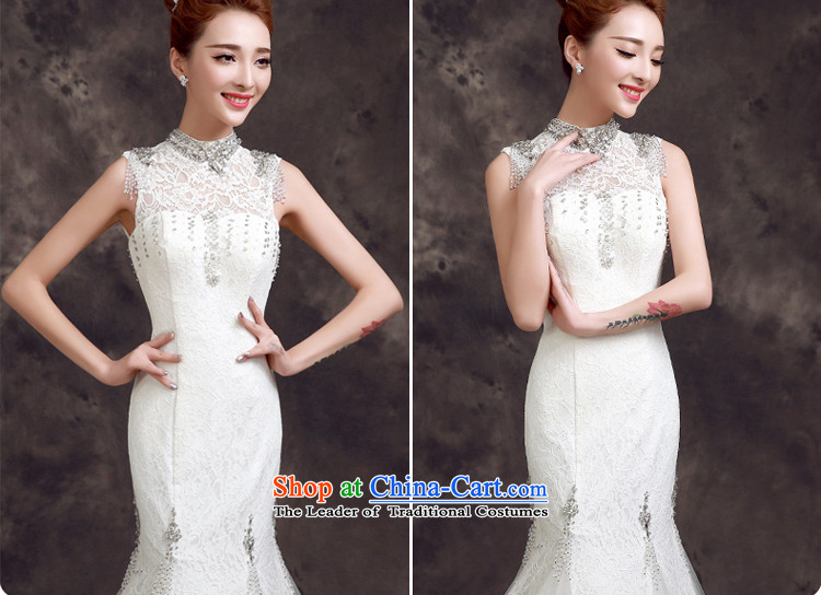 The privilege of serving the new 2015-Leung Chiu-Korean brides stylish wedding dress lace crowsfoot small tail Sau San Wedding White M pictures, prices, brand platters! The elections are supplied in the national character of distribution, so action, buy now enjoy more preferential! As soon as possible.