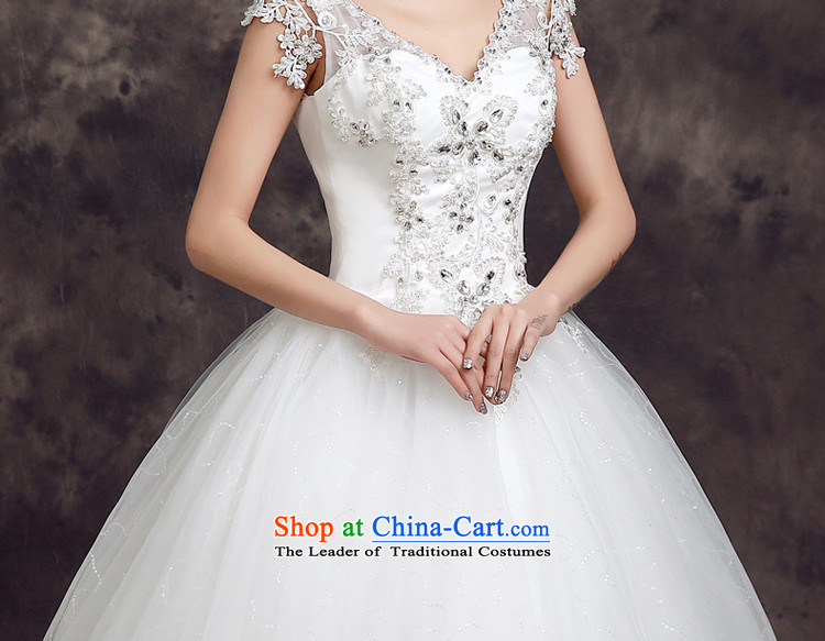The summer and fall of 2015, the new Korean brides wedding dress lace shoulders to align the stylish wedding White 2XL Sau San Picture, prices, brand platters! The elections are supplied in the national character of distribution, so action, buy now enjoy more preferential! As soon as possible.