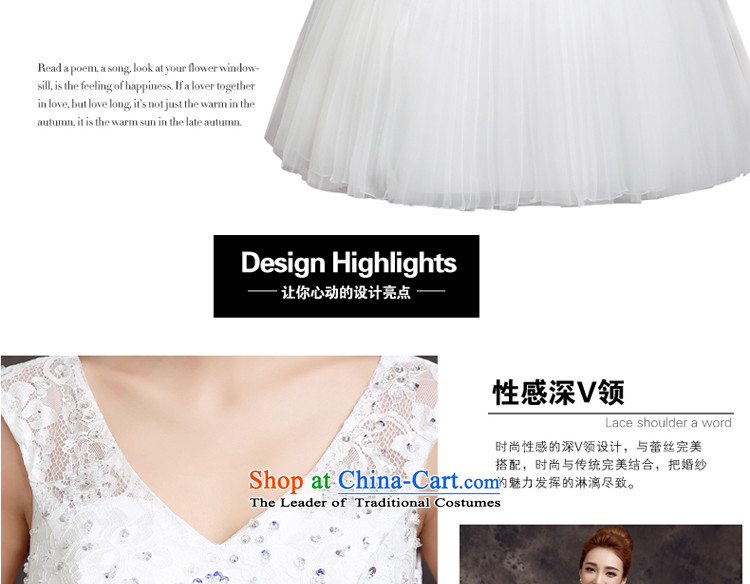The privilege of serving-leung, the summer and fall of 2015, the new bride stylish wedding dress Korean lace shoulders to align the Sau San Wedding White 2XL Photo, prices, brand platters! The elections are supplied in the national character of distribution, so action, buy now enjoy more preferential! As soon as possible.