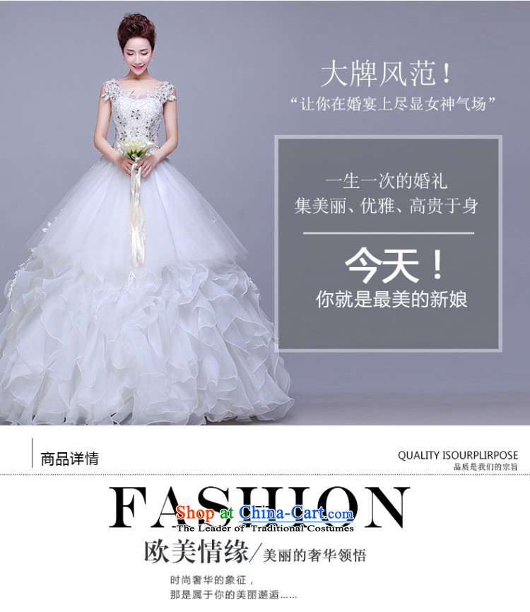 Wedding dress Spring New 2015 Summer bride minimalist Korean married a shoulder to shoulder with large wedding package returning M pictures, prices, brand platters! The elections are supplied in the national character of distribution, so action, buy now enjoy more preferential! As soon as possible.