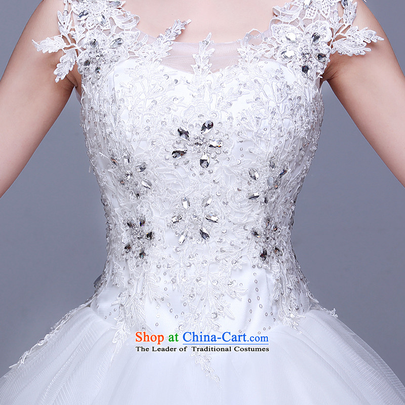 Wedding dress Spring New 2015 Summer bride minimalist Korean married a shoulder to shoulder with large wedding package, Love Returning M so Peng (AIRANPENG) , , , shopping on the Internet