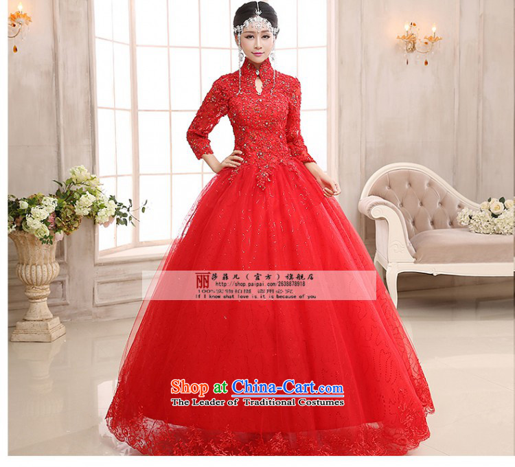Long-sleeved wedding dresses new 2015 winter thick red pregnant women wedding Korean style package to align the shoulder lace large XXL do not need to return the picture, prices, brand platters! The elections are supplied in the national character of distribution, so action, buy now enjoy more preferential! As soon as possible.