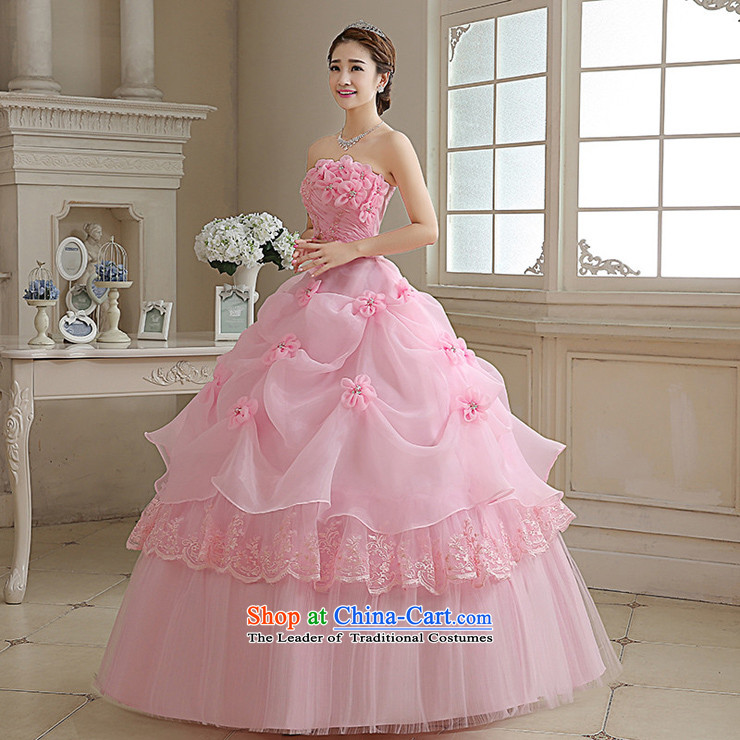 New guijin2015 Keun-shared sense of wiping the Chest Korean Princess lovely bon bon skirt marriages straps, pink XL code from Suzhou shipment picture, prices, brand platters! The elections are supplied in the national character of distribution, so action, buy now enjoy more preferential! As soon as possible.