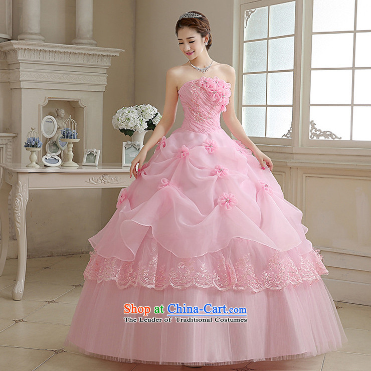 New guijin2015 Keun-shared sense of wiping the Chest Korean Princess lovely bon bon skirt marriages straps, pink XL code from Suzhou shipment picture, prices, brand platters! The elections are supplied in the national character of distribution, so action, buy now enjoy more preferential! As soon as possible.