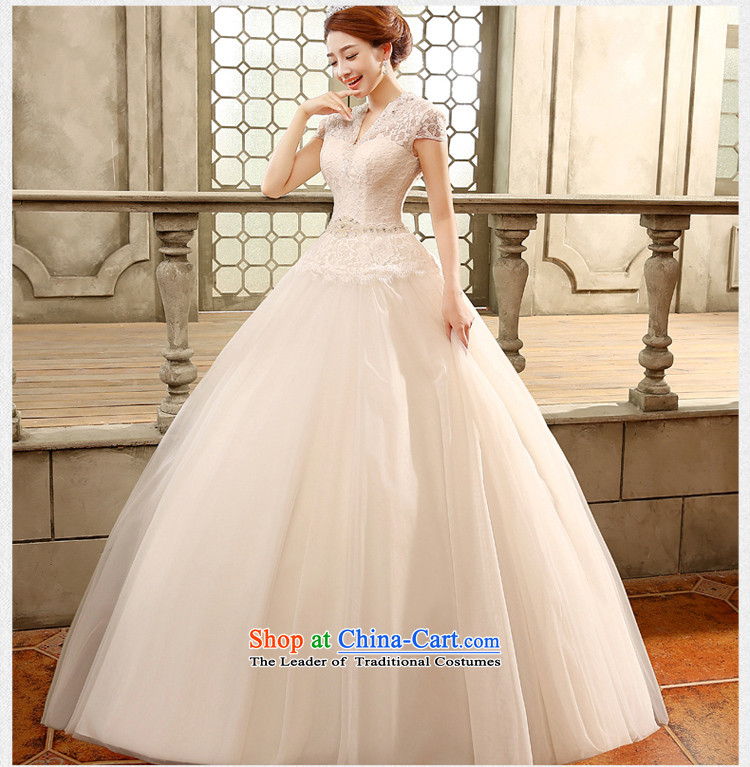 Wedding dresses new 2015 Korean style reminiscent of the wedding to align the shoulder of the word graphics thin package shoulder bride white L picture, prices, brand platters! The elections are supplied in the national character of distribution, so action, buy now enjoy more preferential! As soon as possible.