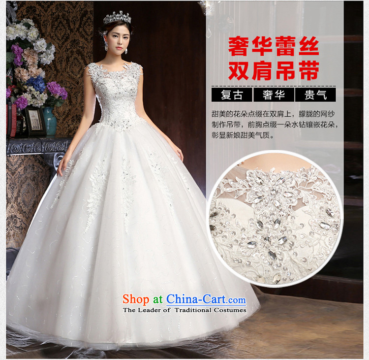 Wedding dresses new 2015 Korean style reminiscent of the white wedding a field to align the shoulder graphics thin white XL Photo, prices, brand platters! The elections are supplied in the national character of distribution, so action, buy now enjoy more preferential! As soon as possible.