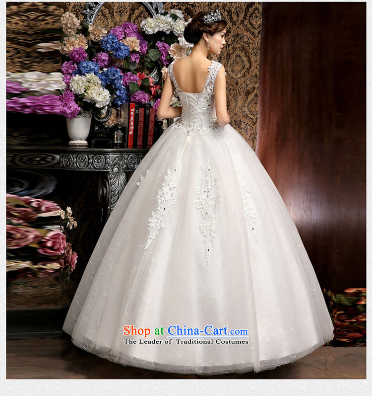 Wedding dresses new 2015 Korean style reminiscent of the white wedding a field to align the shoulder graphics thin white XL Photo, prices, brand platters! The elections are supplied in the national character of distribution, so action, buy now enjoy more preferential! As soon as possible.