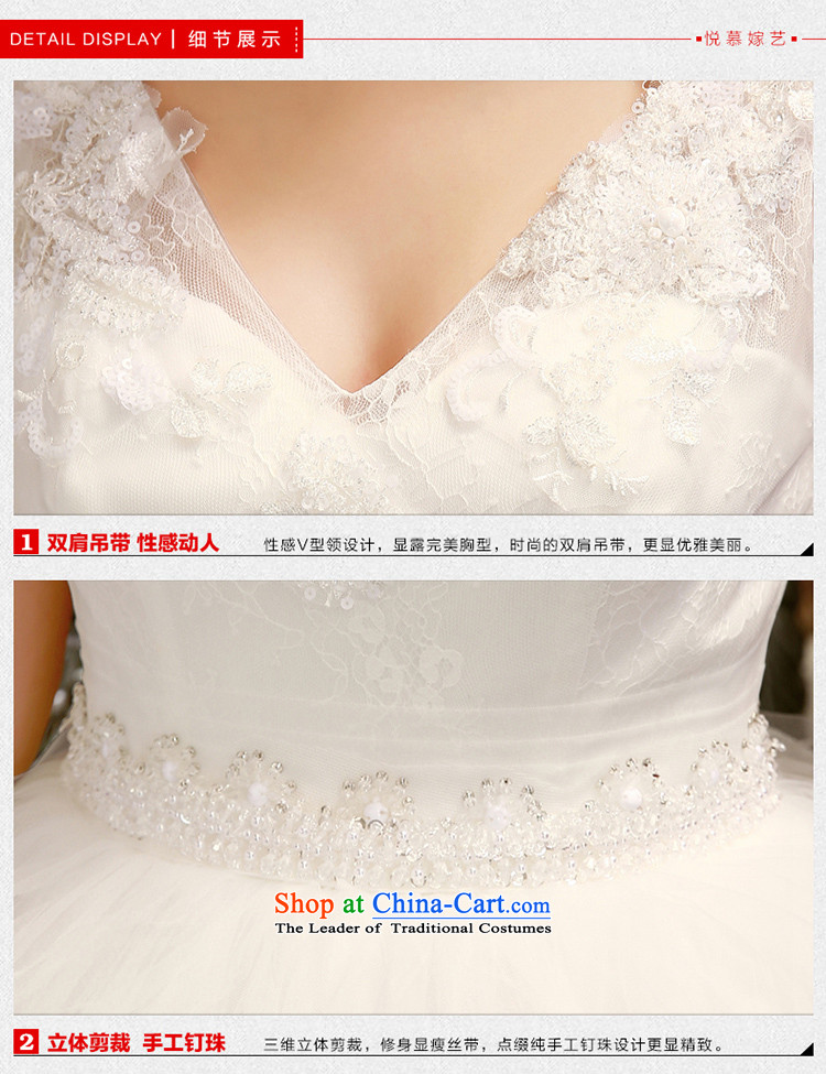 The bride wedding dresses new 2015 Korean Won to align spring release strap shoulders wedding video thin bon bon skirt White M picture, prices, brand platters! The elections are supplied in the national character of distribution, so action, buy now enjoy more preferential! As soon as possible.