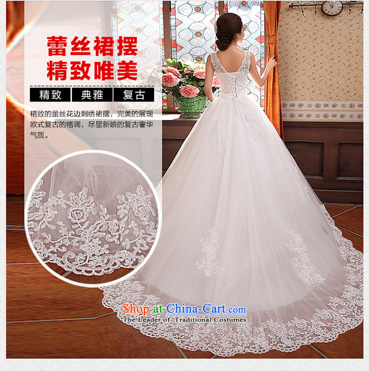 Wedding dresses new 2015 Korean style reminiscent of the wedding to align the shoulder graphics thin package shoulder bride trailing white M picture, prices, brand platters! The elections are supplied in the national character of distribution, so action, buy now enjoy more preferential! As soon as possible.