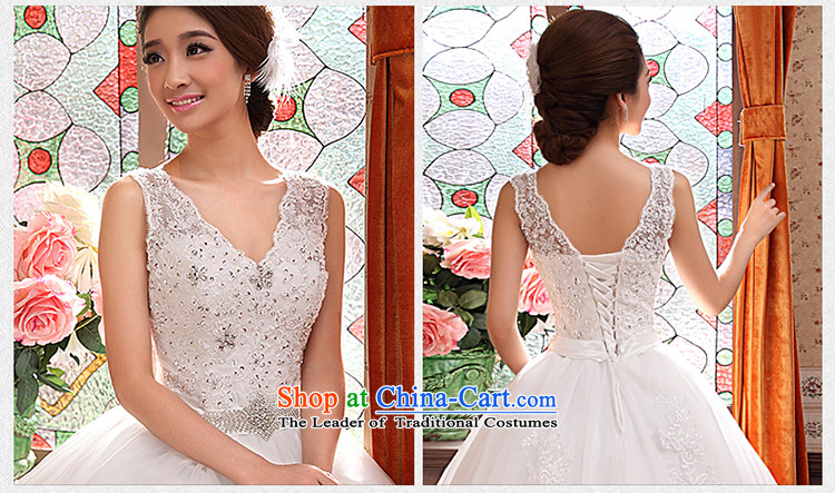 Wedding dresses new 2015 Korean style reminiscent of the wedding to align the shoulder graphics thin package shoulder bride trailing white M picture, prices, brand platters! The elections are supplied in the national character of distribution, so action, buy now enjoy more preferential! As soon as possible.