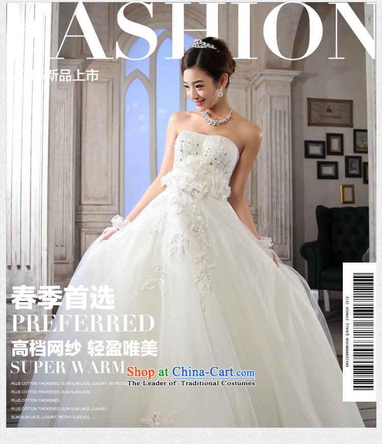 The Korean version of the new 2015 anointed chest video thin wedding dresses and chest straps to align drill White XL Photo, prices, brand platters! The elections are supplied in the national character of distribution, so action, buy now enjoy more preferential! As soon as possible.