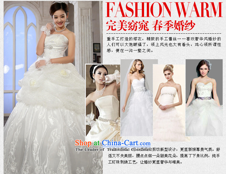 The Korean version of the new 2015 anointed chest video thin wedding dresses and chest straps to drill White M white picture, prices, brand platters! The elections are supplied in the national character of distribution, so action, buy now enjoy more preferential! As soon as possible.