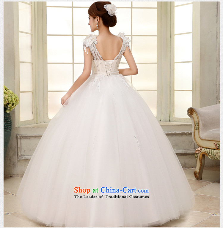 The new 2015 Korean style reminiscent of the wedding to align the word shoulder shoulders video thin bride wedding dresses White XL Photo, prices, brand platters! The elections are supplied in the national character of distribution, so action, buy now enjoy more preferential! As soon as possible.