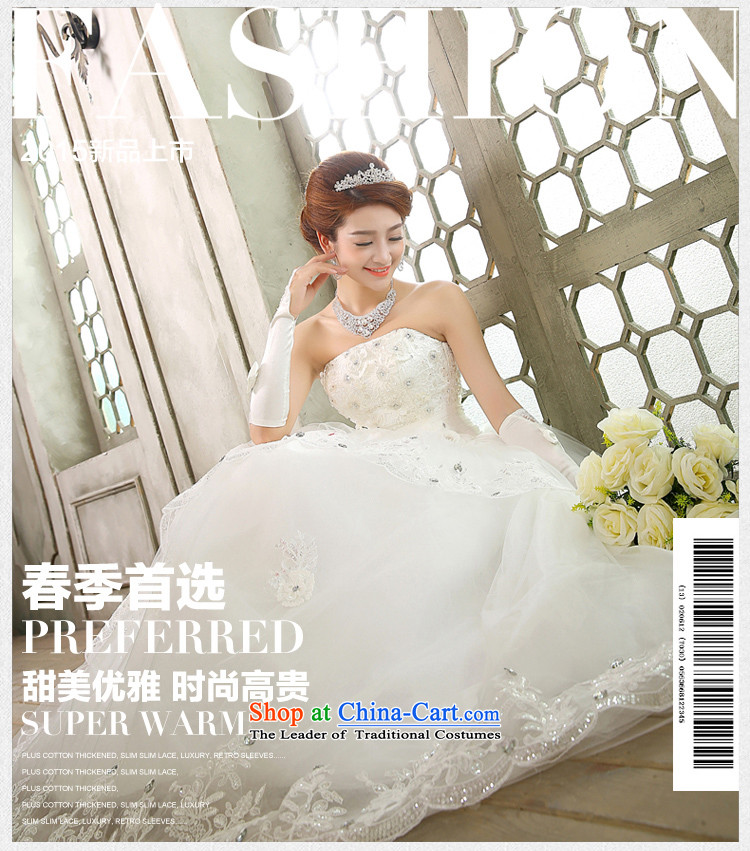 Wedding dresses new 2015 Korean anointed chest white video thin princess align Sau San to FLOWER WHITE S picture, prices, brand platters! The elections are supplied in the national character of distribution, so action, buy now enjoy more preferential! As soon as possible.