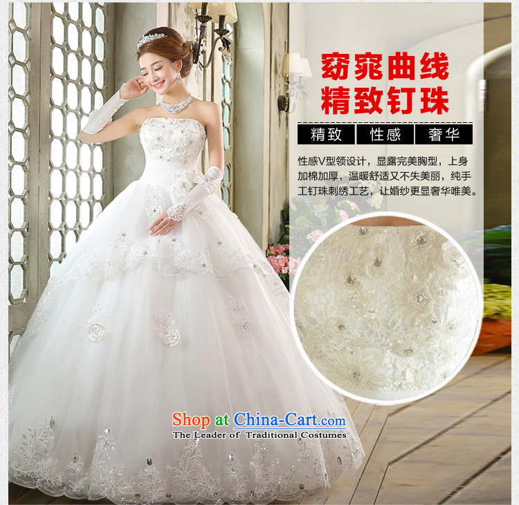 Wedding dresses new 2015 Korean anointed chest white video thin princess align Sau San to FLOWER WHITE S picture, prices, brand platters! The elections are supplied in the national character of distribution, so action, buy now enjoy more preferential! As soon as possible.