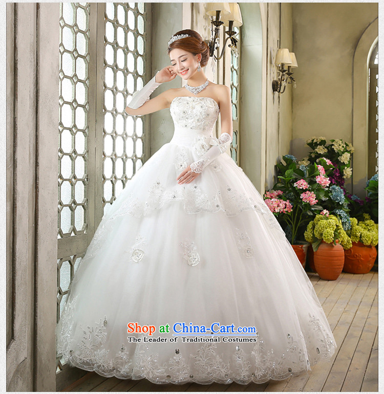 Wedding dresses new 2015 Korean anointed chest white video thin princess align Sau San to FLOWER WHITE S picture, prices, brand platters! The elections are supplied in the national character of distribution, so action, buy now enjoy more preferential! As soon as possible.