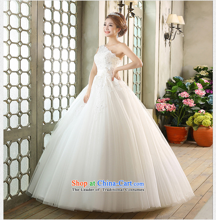 Wedding dresses new 2015 Korean brides to align the princess white shoulder strap white flowers S picture, prices, brand platters! The elections are supplied in the national character of distribution, so action, buy now enjoy more preferential! As soon as possible.