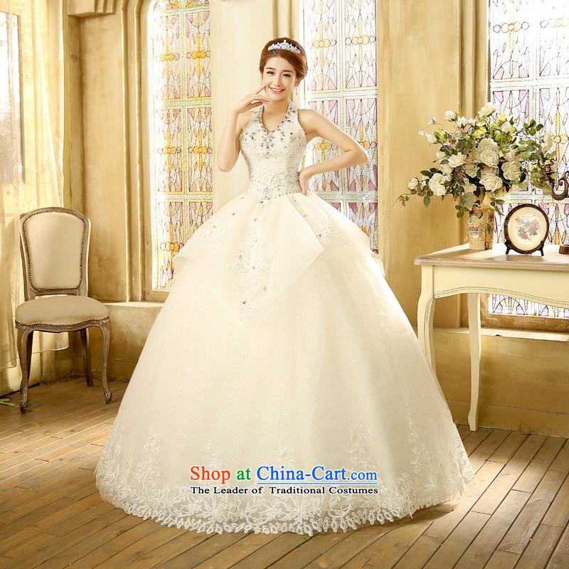 To align the new 2015 wedding dresses hang also video thin Sau San marriages in spring and summer drill Korean white S, Yue the married arts , , , shopping on the Internet