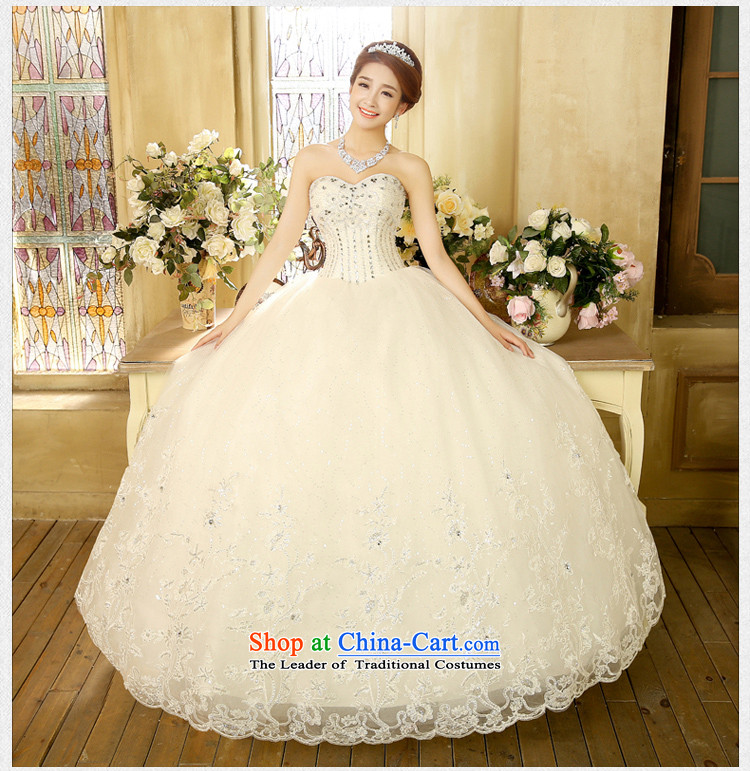 2015 new anointed chest video thin wedding dresses and chest straps to water drilling minimalist white L Korean picture, prices, brand platters! The elections are supplied in the national character of distribution, so action, buy now enjoy more preferential! As soon as possible.