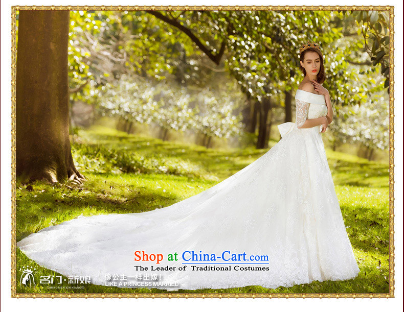A new bride 2015 lace tail wedding video word thin shoulder higher waist wedding A564 M pictures, prices, brand platters! The elections are supplied in the national character of distribution, so action, buy now enjoy more preferential! As soon as possible.