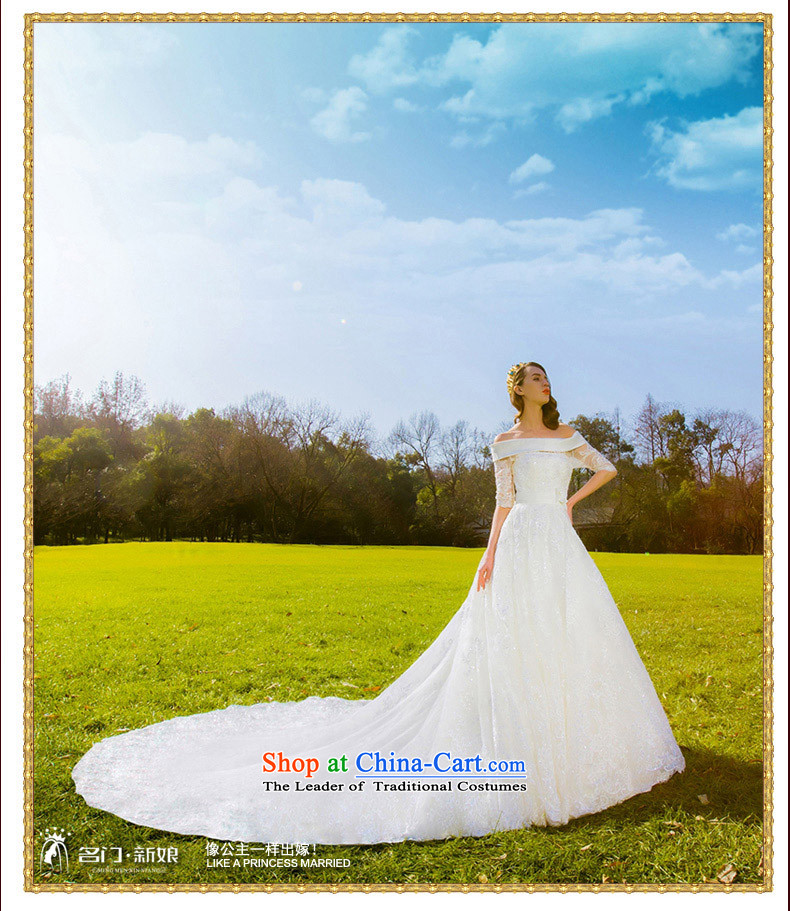 A new bride 2015 lace tail wedding video word thin shoulder higher waist wedding A564 M pictures, prices, brand platters! The elections are supplied in the national character of distribution, so action, buy now enjoy more preferential! As soon as possible.