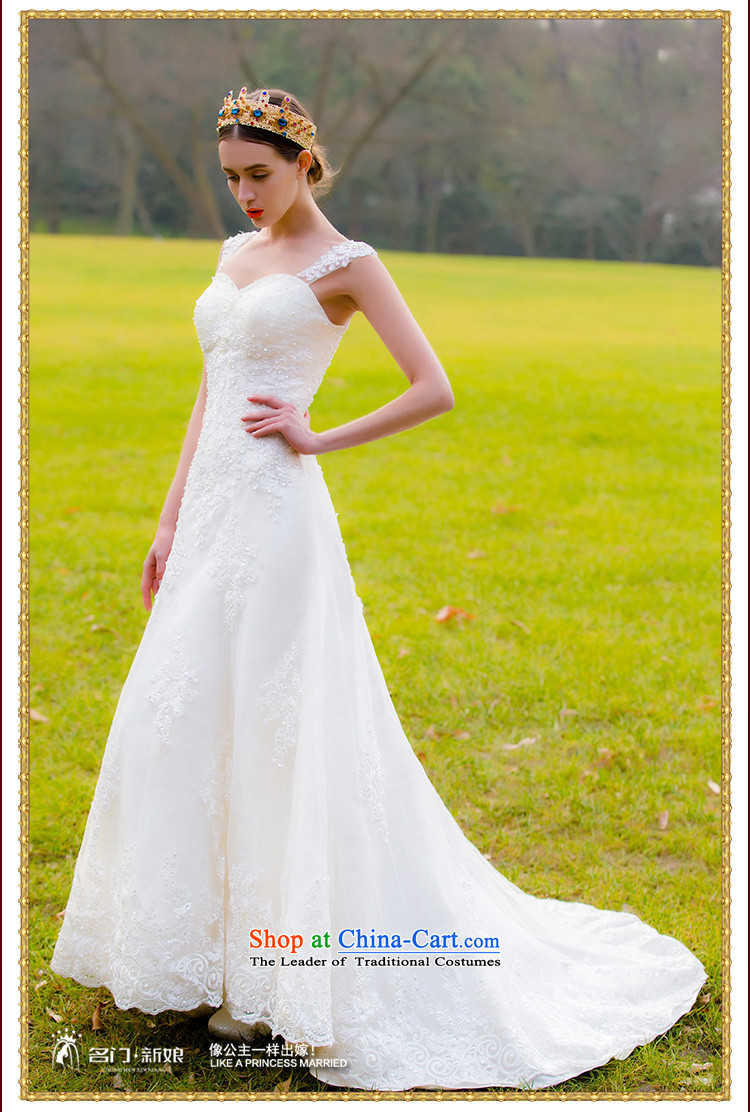 A bride wedding dresses 2015 new Korean Princess Mary Magdalene chest sweet lace tail wedding 956 M picture, prices, brand platters! The elections are supplied in the national character of distribution, so action, buy now enjoy more preferential! As soon as possible.