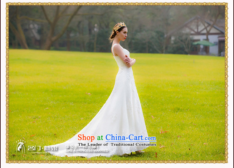 A bride wedding dresses 2015 new Korean Princess Mary Magdalene chest sweet lace tail wedding 956 M picture, prices, brand platters! The elections are supplied in the national character of distribution, so action, buy now enjoy more preferential! As soon as possible.
