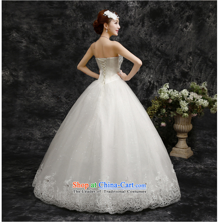 2015 Autumn and winter new Korean-style luxury depilation chest to align the diamond wedding dresses white S picture, prices, brand platters! The elections are supplied in the national character of distribution, so action, buy now enjoy more preferential! As soon as possible.