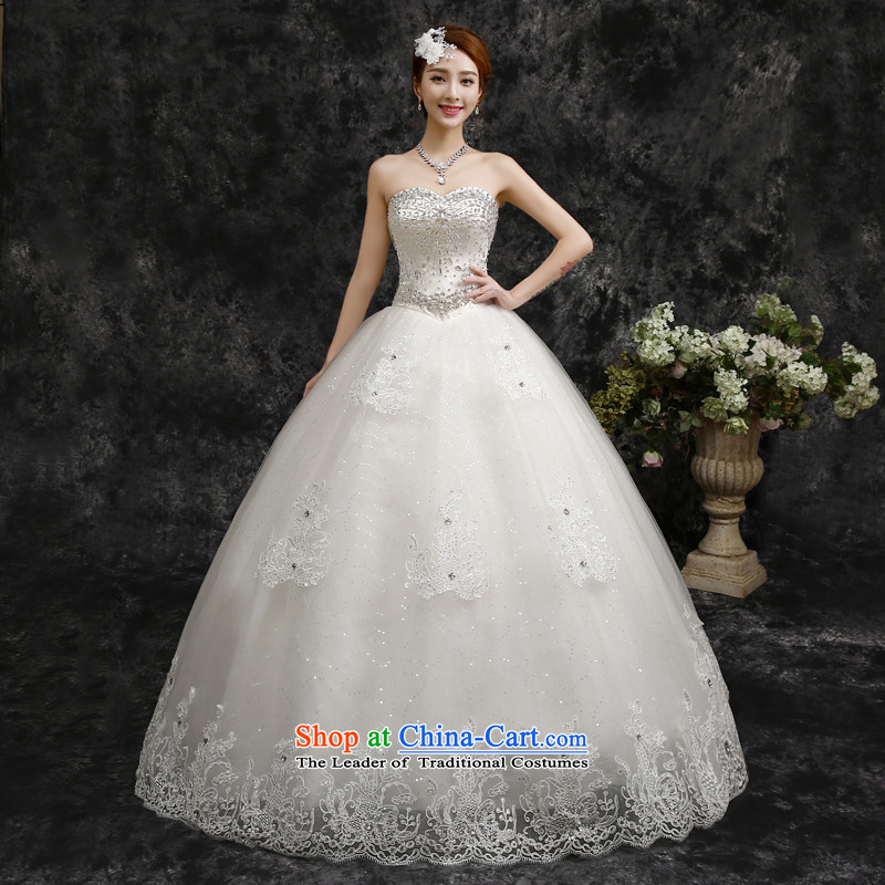 Gil beautiful spring and summer 2015 new Korean-style luxury depilation chest align to diamond wedding white L, Gil beautiful shopping on the Internet has been pressed.