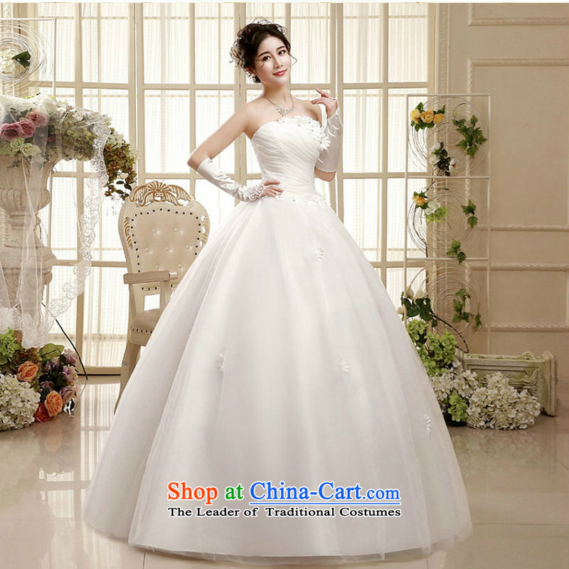 There is also optimized 8D Wedding 2015 new Korean brides large wiping the chest pregnant women married to align the Korean style wedding xs5212 White XL, yet also optimize 8D , , , shopping on the Internet