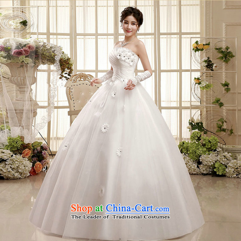 There is also optimized 8D Wedding 2015 new Korean brides large wiping the chest pregnant women married to align the Korean style wedding xs5212 White XL, yet also optimize 8D , , , shopping on the Internet