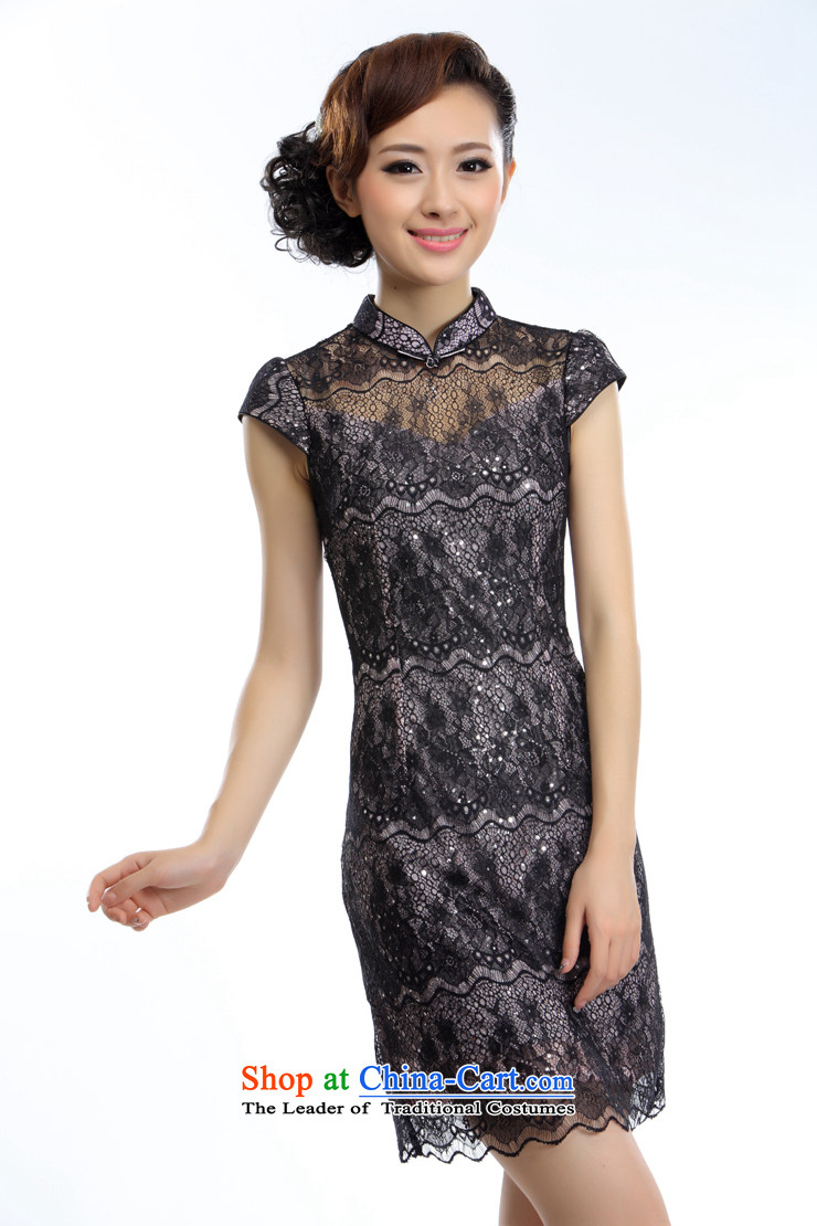 The former Yugoslavia Li aware of spring and summer 2015 new retro improved fashionable upper lace cheongsam dress skirts and sexy QLZ15Q6008 pink XXL picture, prices, brand platters! The elections are supplied in the national character of distribution, so action, buy now enjoy more preferential! As soon as possible.