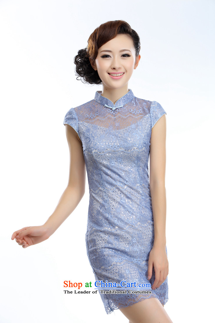 The former Yugoslavia Li aware of spring and summer 2015 new retro improved fashionable upper lace cheongsam dress skirts and sexy QLZ15Q6008 pink XXL picture, prices, brand platters! The elections are supplied in the national character of distribution, so action, buy now enjoy more preferential! As soon as possible.