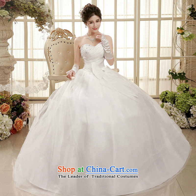 There is also optimized 8D wedding dresses spring 2015 the new Korean wiping the chest to align marriages princess bon bon skirt lace straps, white , yet optimized xs2212 color 8D , , , shopping on the Internet