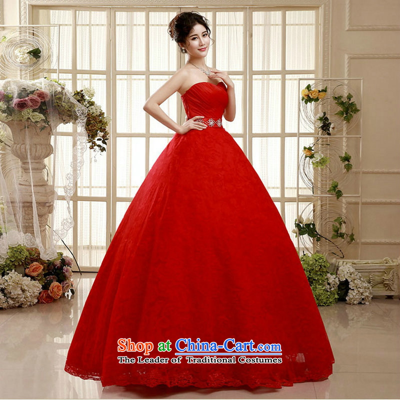 Yet to align the colored silk optimize red wedding dresses new spring 2015 upscale bride pregnant women wedding xs5541 red colored silk is optimized, , , , shopping on the Internet